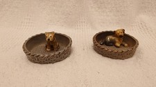 Wade German Shepard & Terrier Puppy Dishes in Great Condition