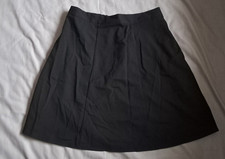 *George*  Black School Skirt  (UK Size 14)