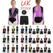 Girls Long Arm Gymnastics Suit