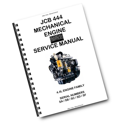 Jcb 444 mechanical engine - jcb,