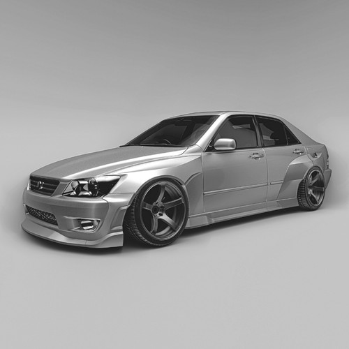 Wide body aero - kit, for