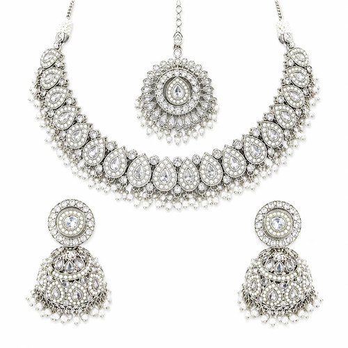 Anjali silver asian wedding - silver,