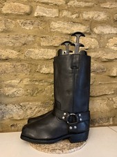 Sancho Mens Black Leather