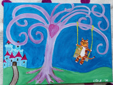 Original Oil Painting Lisa K