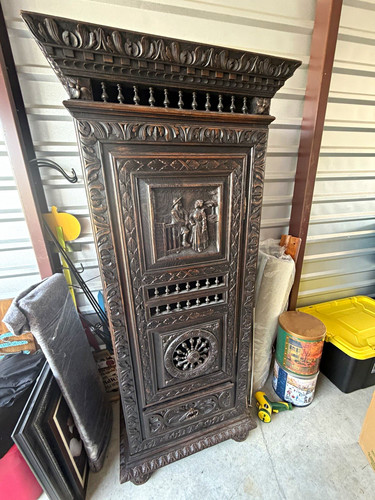 Antique french carved - antique, wood