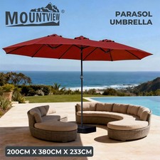 Mountview large parasol - large, patio