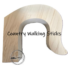 Solid English Hornbeam Crook Stick Handle Blank