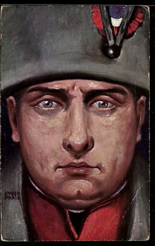 Postcard the face - face, of