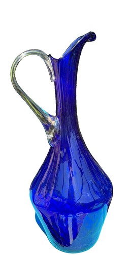 Vtg blue tall 34cm - blue,
