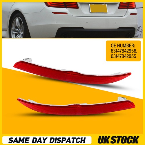 Rear bumper reflector red - bumper, lens