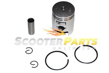 Piston kit rings - w, 49cc