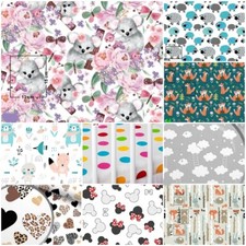 COT FITTED SHEET PATTERNED