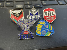 5 x INTERNATIONAL/NATIONAL TEAMS RUGBY LEAGUE BADGES