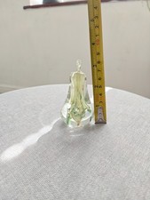 Vintage Glass Pear Figurine
