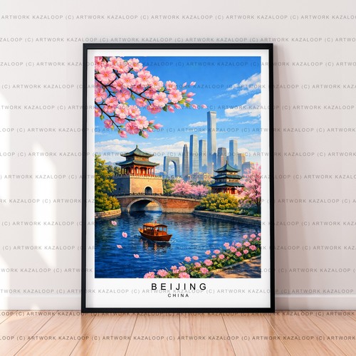 Beijing china unframed - beijing,