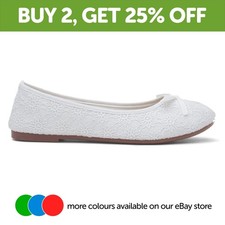 Lilley Womens Shoes White