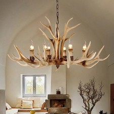 Rustic Chandelier 8/10 Light