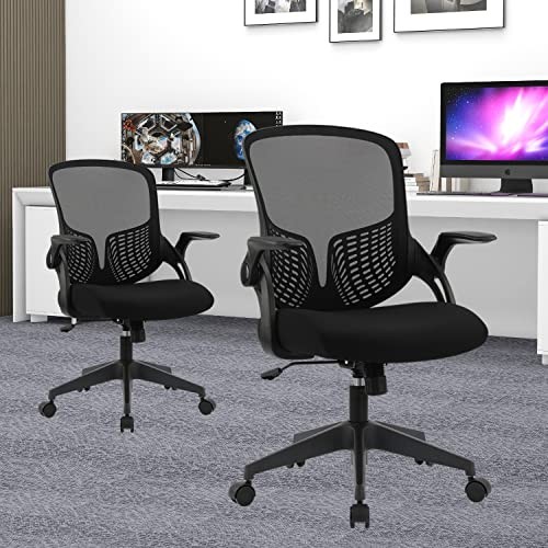 Black smug ergonomic desk - black,
