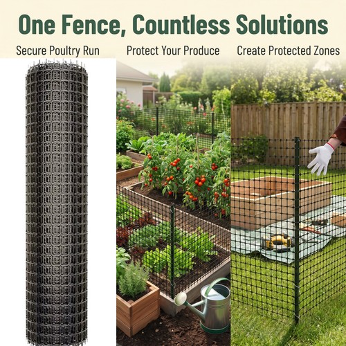10m pvc coated chicken - 10m, mesh