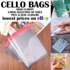 Cellophane clear cello bags - clear,
