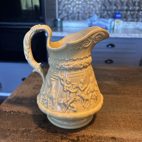 Antique pitcher ridgeway - pitcher, and