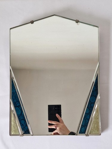 Unique art deco bevelled - unique,