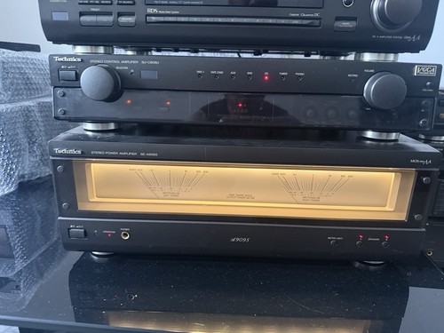 Technics c909u pre amp - technics, se