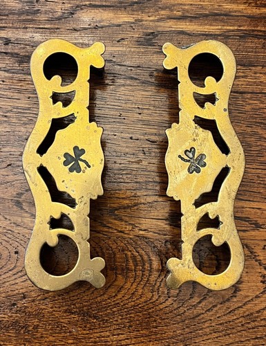 Vintage antique brass piece - 2,