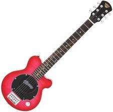 Pignose PGG-200FM SPK Mini Electric Guitar See-through Pink Built-in Amplifier
