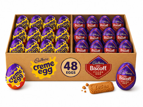 Cadbury creme egg and - creme,