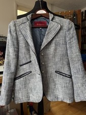 Welligogs Equestrian Blue Tweed Jacket Size 8 Small