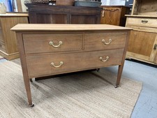 Stripped Mahogany Chest Of