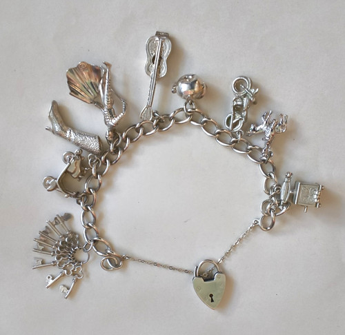Vintage sterling silver charm - sterling,