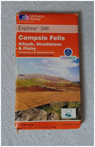 Ordnance survey map campsie - survey,