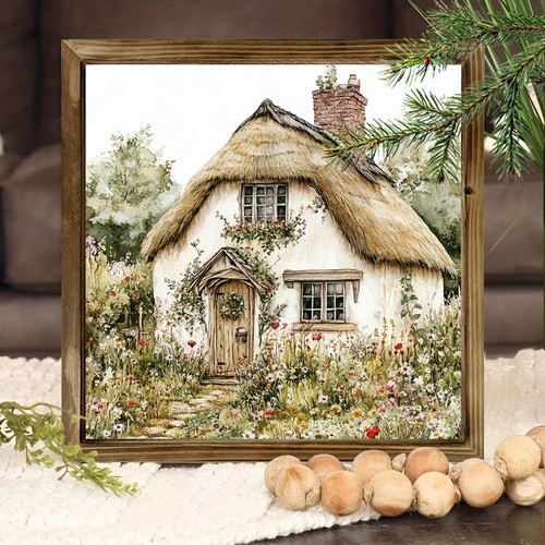Cottagecore thatched cottage - cottagecore,