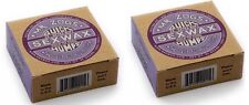 2 Blocks Sex Wax Surf Wax '2x' Cold Water - Surfboard Sexwax coconut Quick Humps
