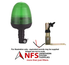 Flexi Flashing Green LED
