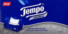 12 x TEMPO  Extra Strong Tissues (80 x 4 ply)