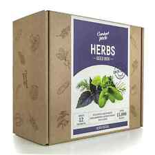 Garden Pack Herb Seed Box Herbs Seeds & Gardening Accessories Growing Kit Gift