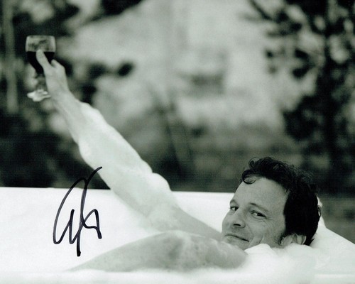 Colin firth signed - signed, autograph