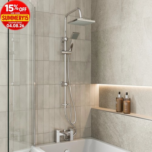 Bathroom square shower mixer - bathroom,