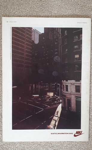 Rare nike advertisement 1984 - advertisement,
