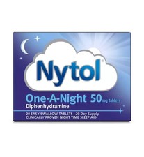 Nytol Original | 50mg Pack x20 | Clinically Proven Sleep Aid (MAX 1 PER ORDER)