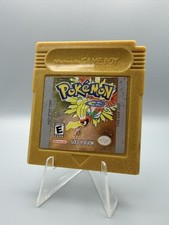 Verified Genuine ✅ New Battery ? Pokemon Gold Nintendo Gameboy Color GBC 12