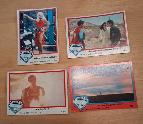 Topps gum cards superman - cards, the