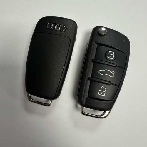Audi flip key fob button - flip,