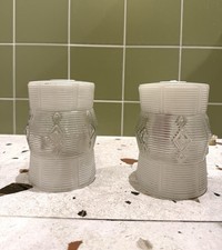 Pair Of Mid Century Pressed