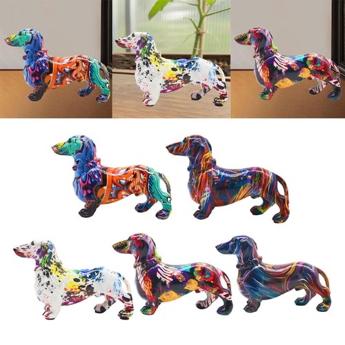 Dachshund dog statue resin - dog,