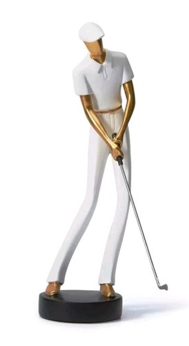 Amoy art golf statue - amoy-art, sculpture