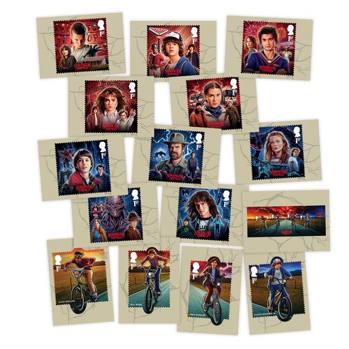 Stranger things postcards from - stranger,
